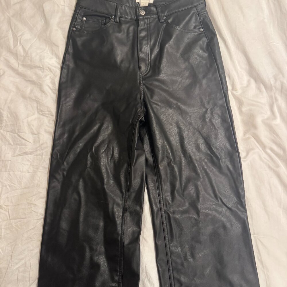 H&M Leather Pants